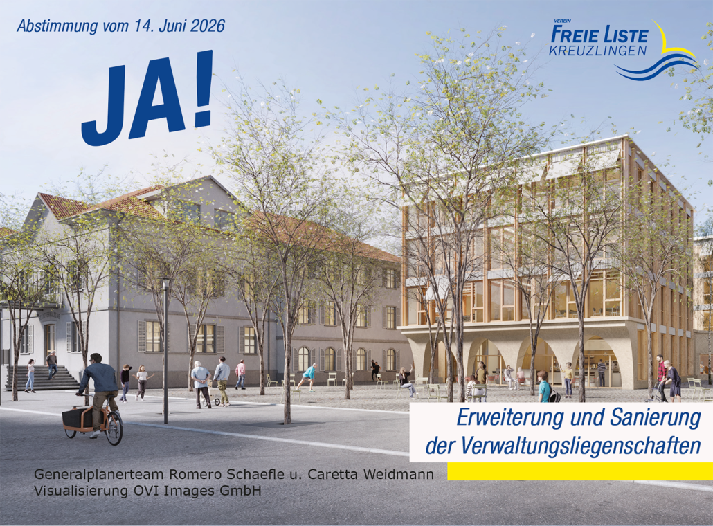 Freie Liste - JA zum Stadthaus